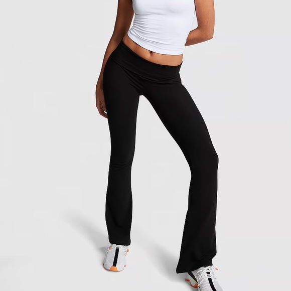 Women's Black Boot Cut Pants - Picture 1 of 6